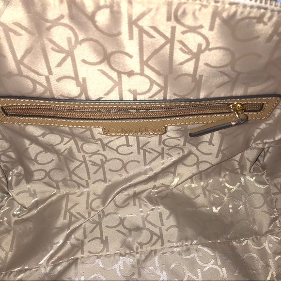 CALVIN KLEIN MONOGRAM SATCHEL - Picture 6 of 8